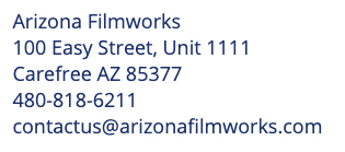 Arizona Filmworks - Contact Info